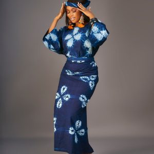 Female Full Dress Tie- Dye