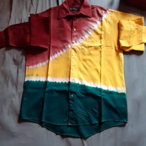 Ghana Colors - Tie Dye Shirt