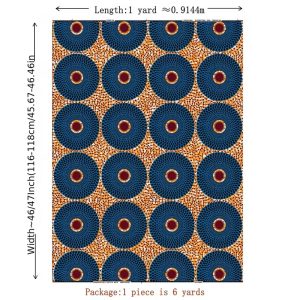 France Batik Fabric